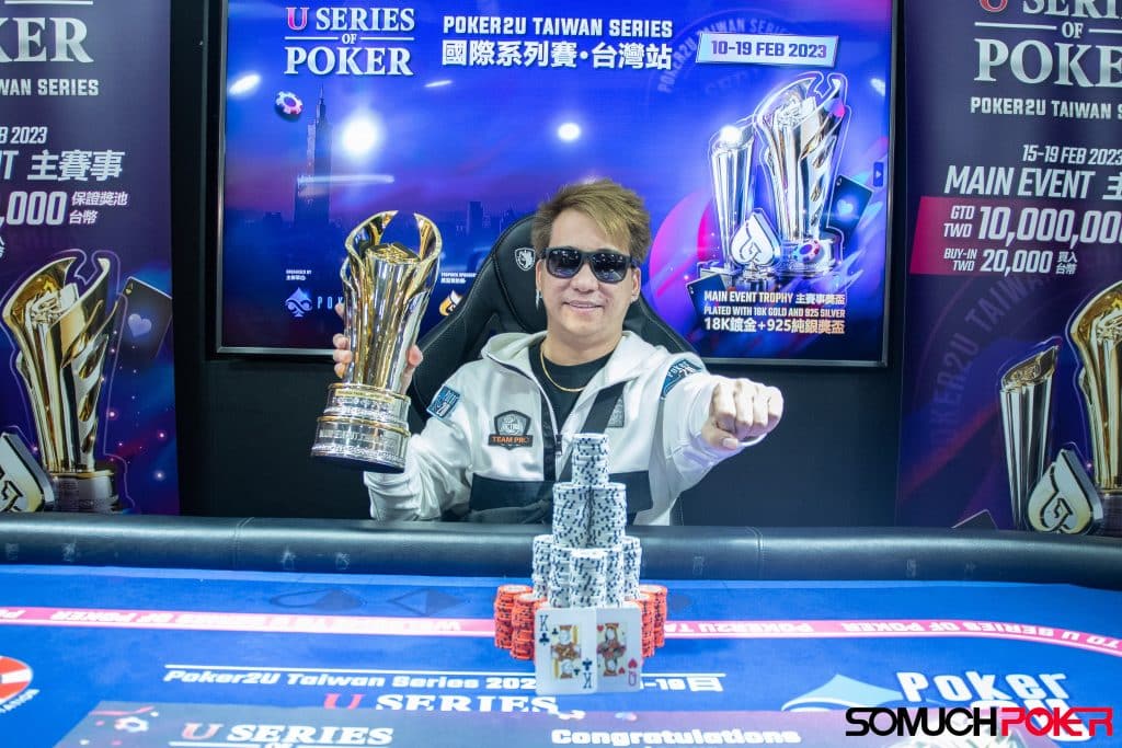 Edwin Dela Cruz wins USOP Taiwan 2023 Main Event