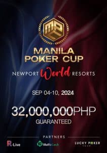 Manila Poker Cup debuts in twelve days