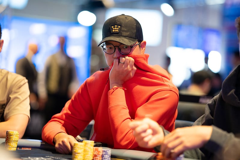 Justin Chu at WPT Australia