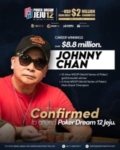 Star-studded field to be expected at Poker Dream Jeju 12